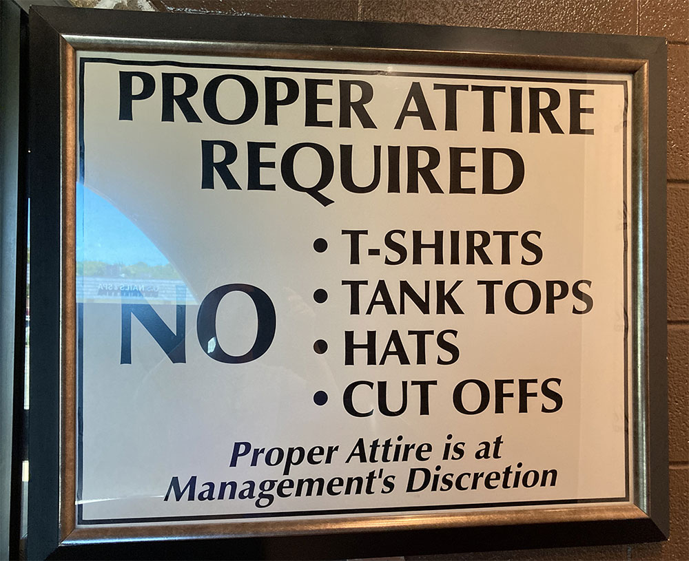 Proper Dress Code is required by Touche The Night Club in Overland Park Kansas